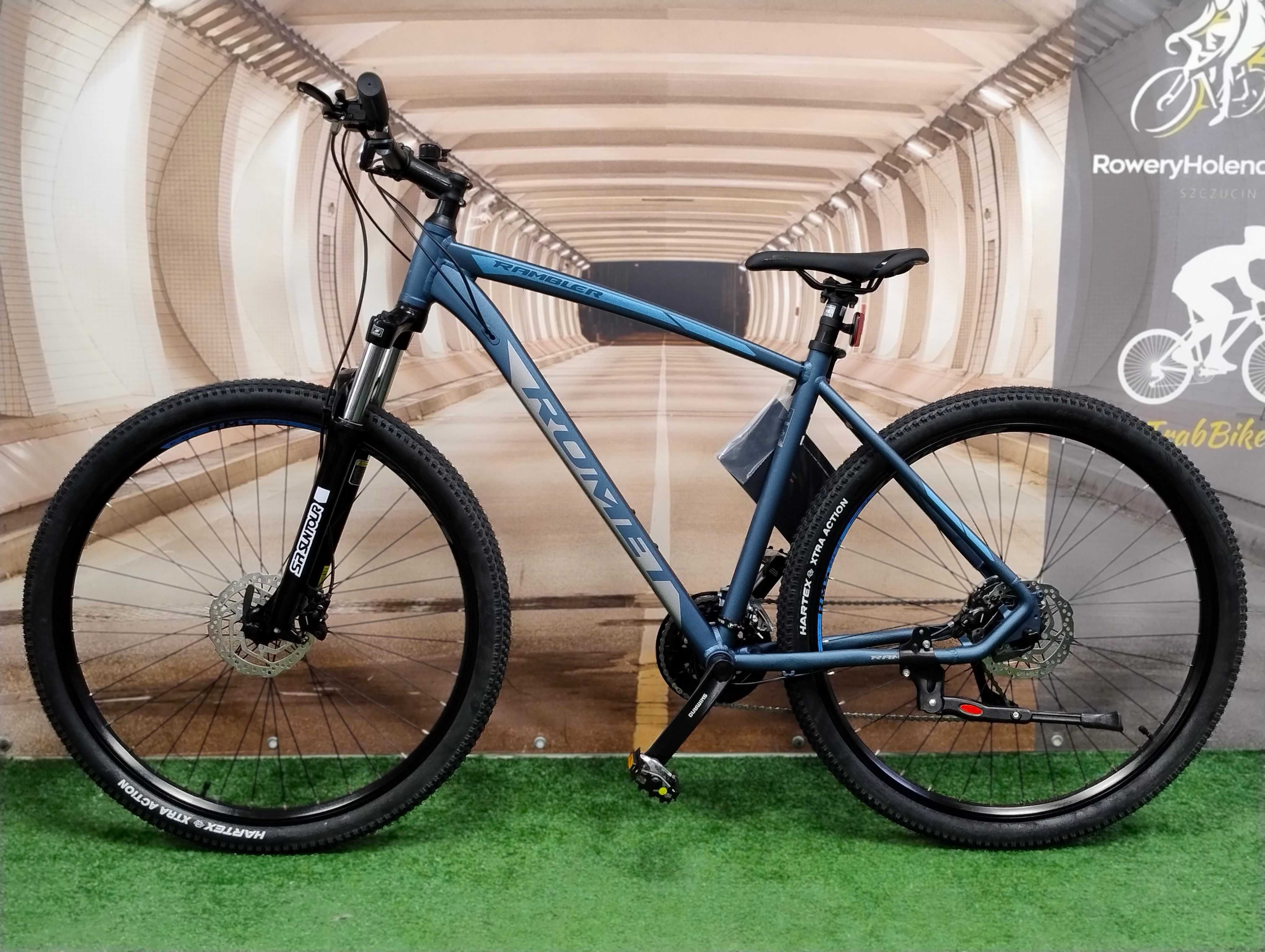 Męski ROWER górski Romet RAMBLER R9.3 29" Rama alum. 20" AMORTYZOWANY