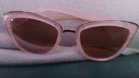 Różowe okulary damskie słoneczne