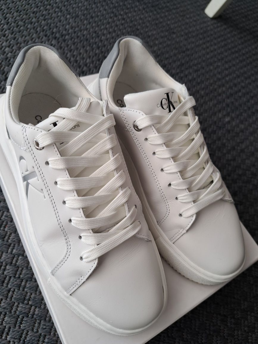 Buty Calvin Klein białe sneakersy