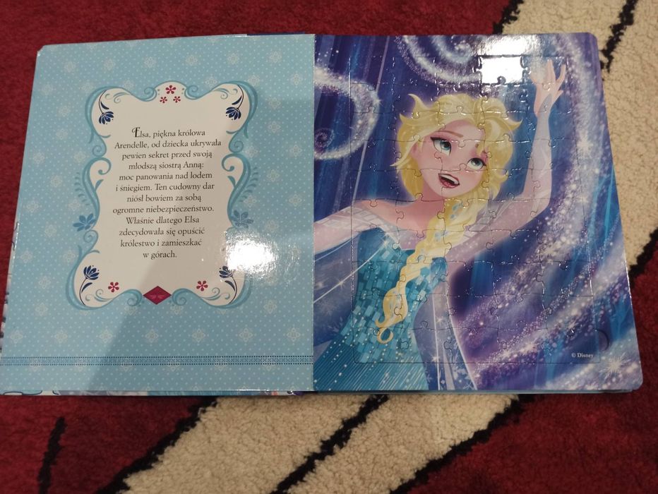 Sprzedam Disney kraina lodu wielkie układanie 50 elementów