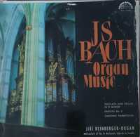 Winyl J S Bach*, Jiří Reinberger – Organ Music Toccata And Fugue In D