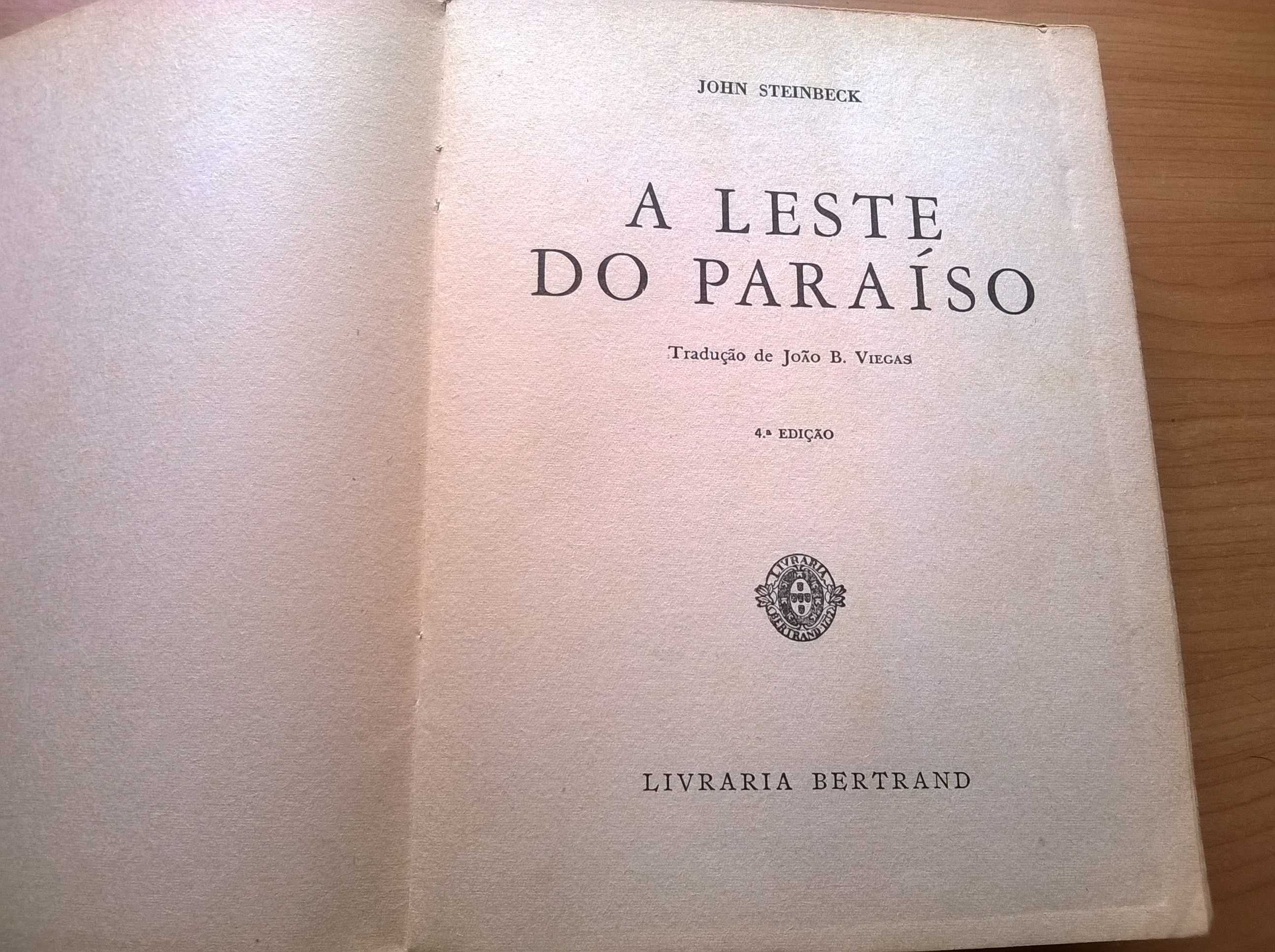 A Leste do Paraíso - John Steinbeck (portes grátis)