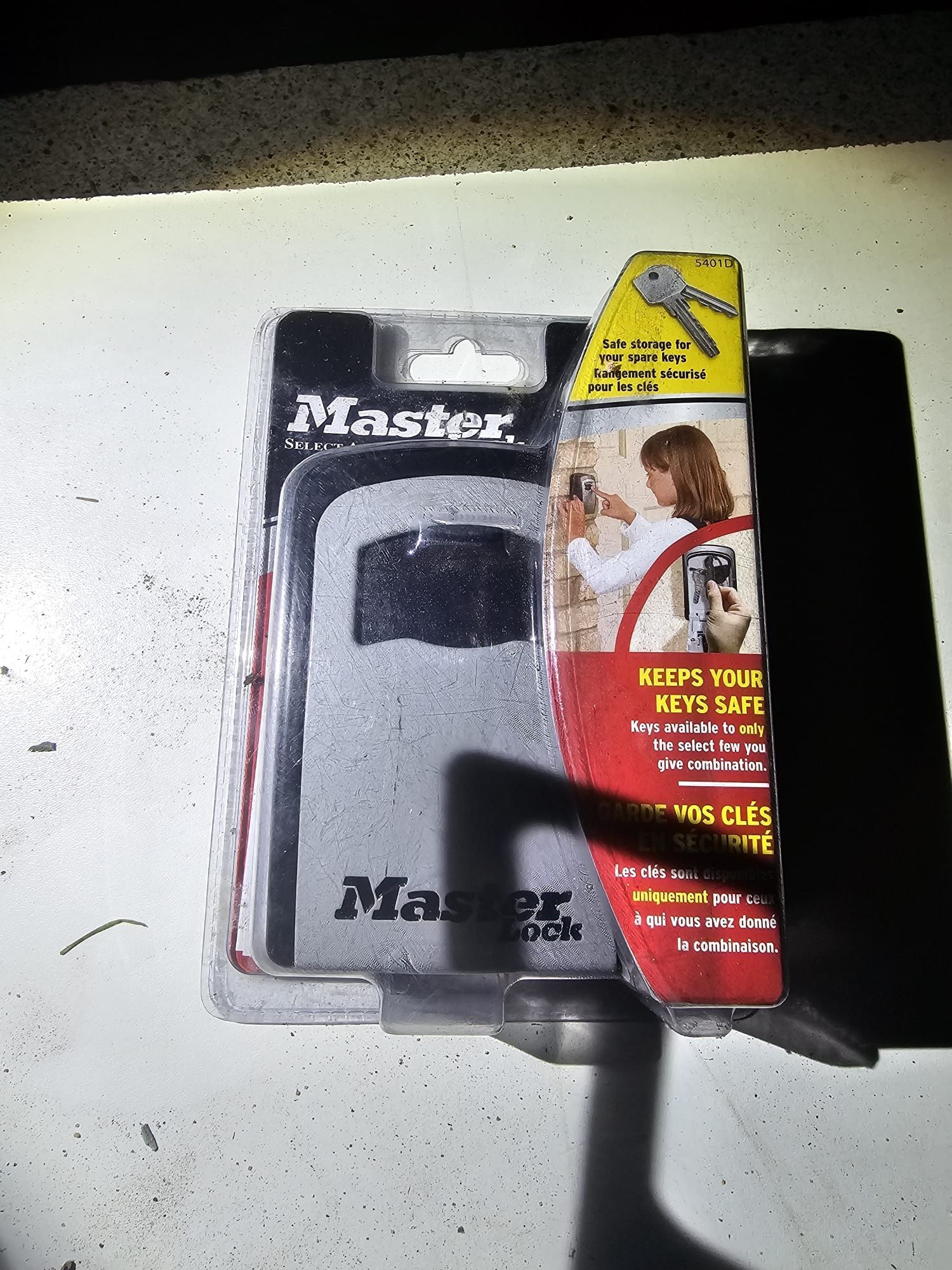 Kasetka na klucze z kodem Masterlock