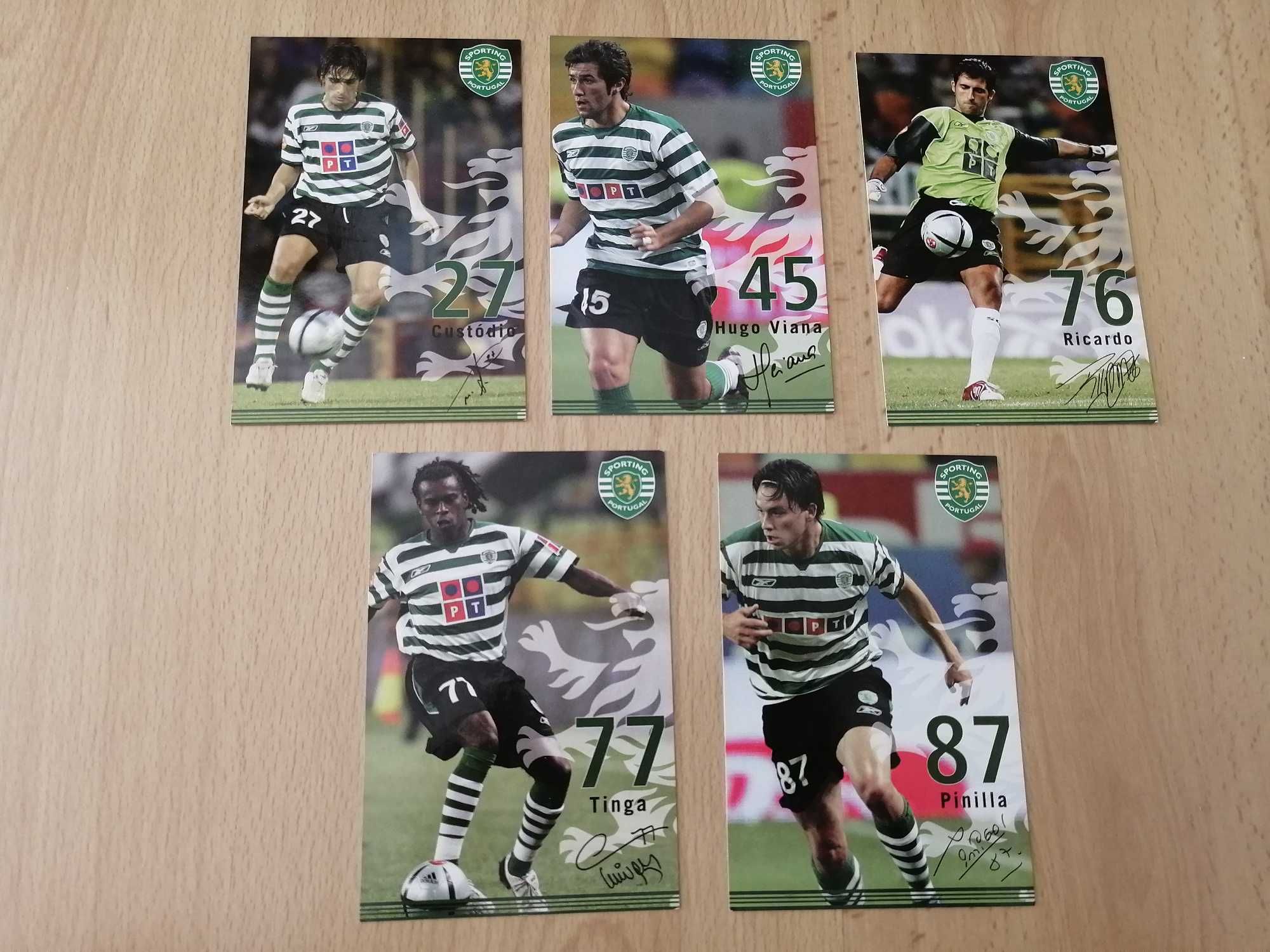 Postais Sporting CP 2004/2005 (RARO)