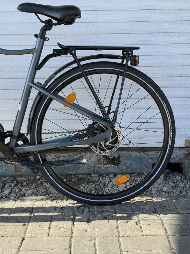 Btwin Riverside E електровелосипед дорожній міський шосейний турист