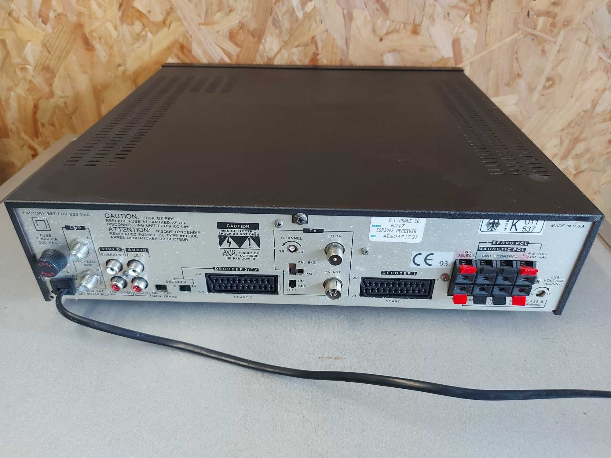 Satélite Drake + leitor cartões VideoCrypt