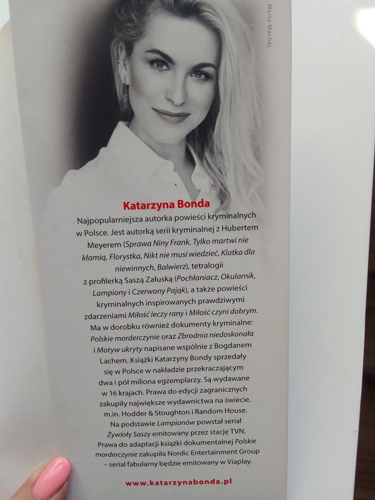 Książka "Balwierz" Katarzyna Bonda