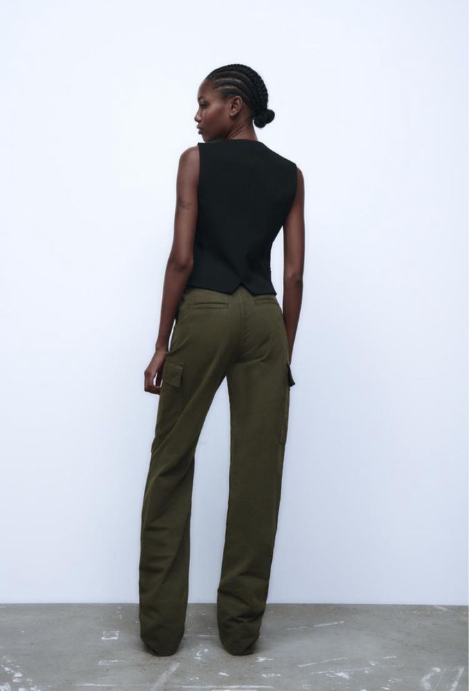 Брюки карго женские Zara