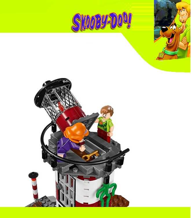 Set / kit Scooby Doo - O farol Assombrado (compatível com Lego)