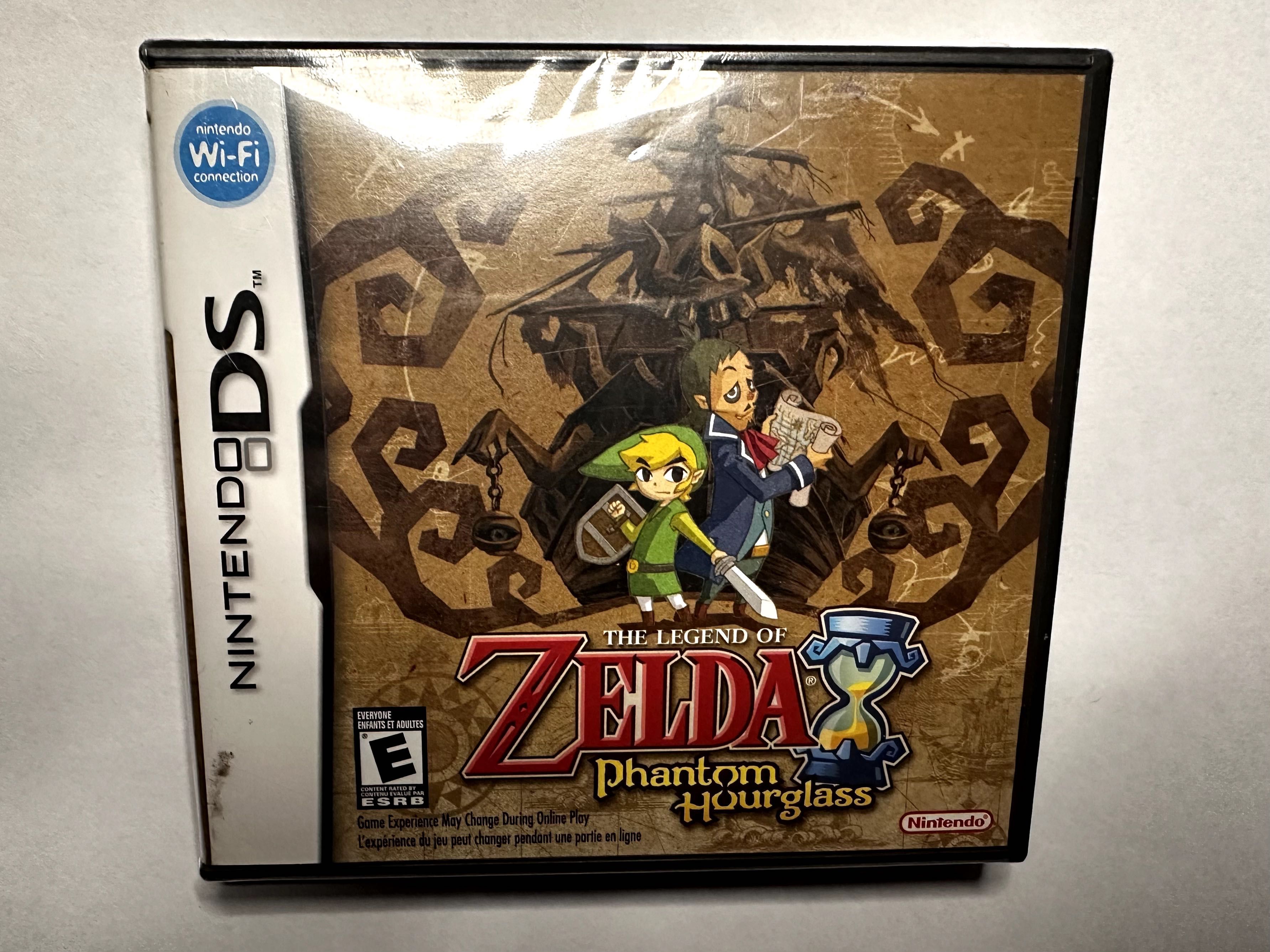 Nintendo DS Legend of Zelda Phantom Hourglass NOWE folia NTSC