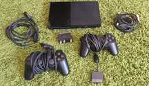 PlayStation 2 + jogos + Buzz + Singstar + comandos + Swap Magic 3