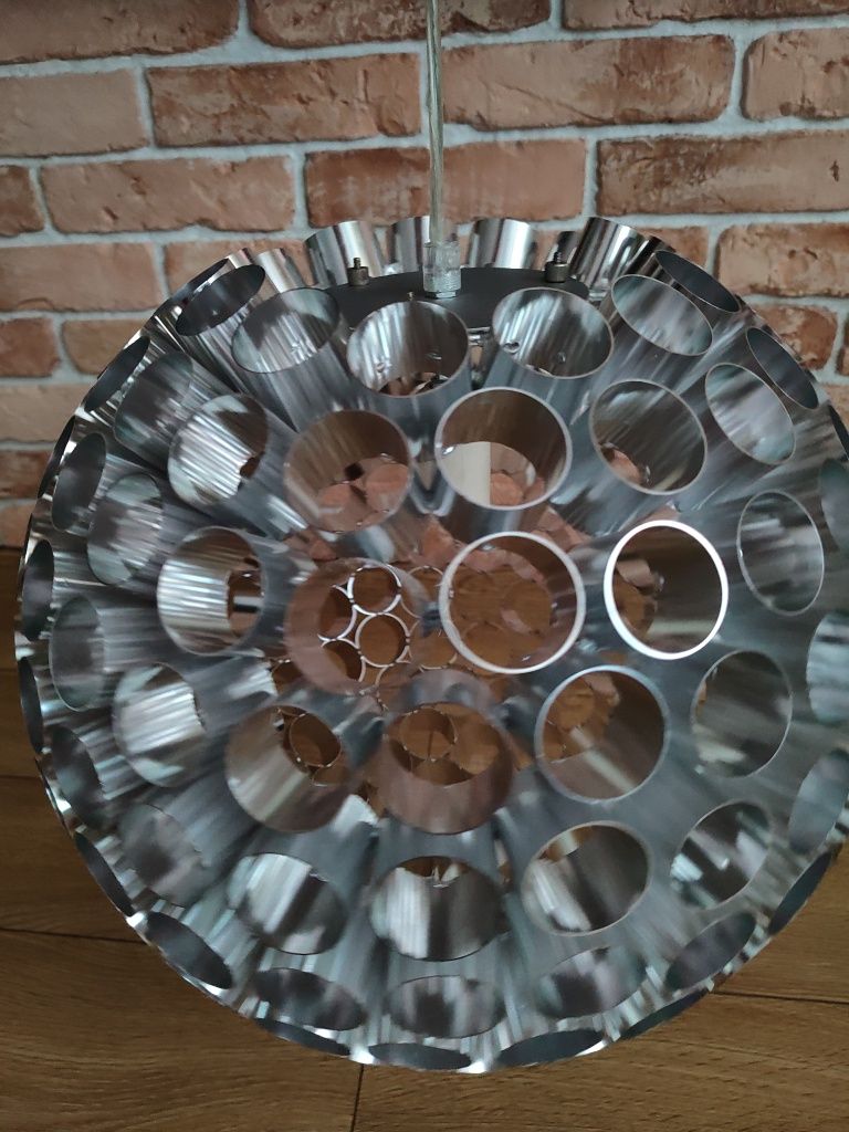 Lampa wisząca kula aluminiowa