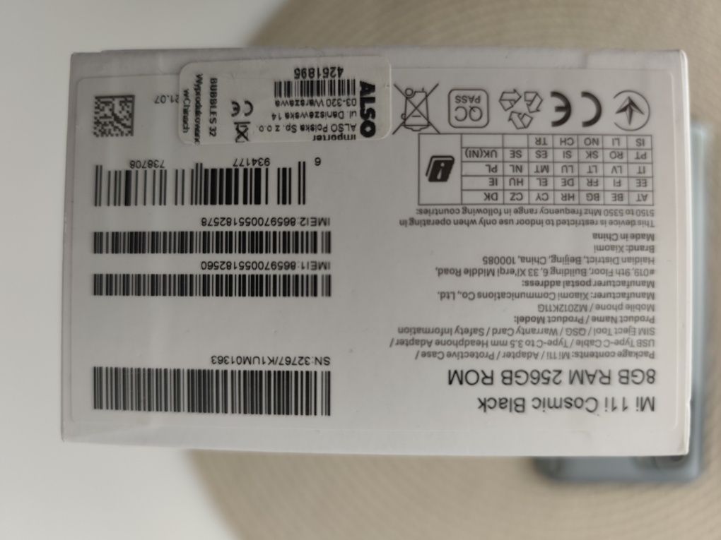 Smartfon Xiaomi Mi 11 i