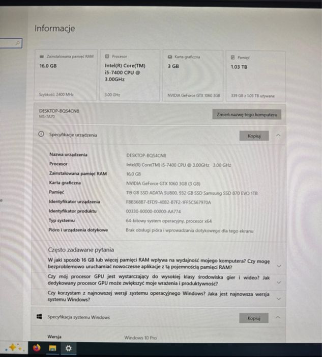 Komputer 100% sprawny