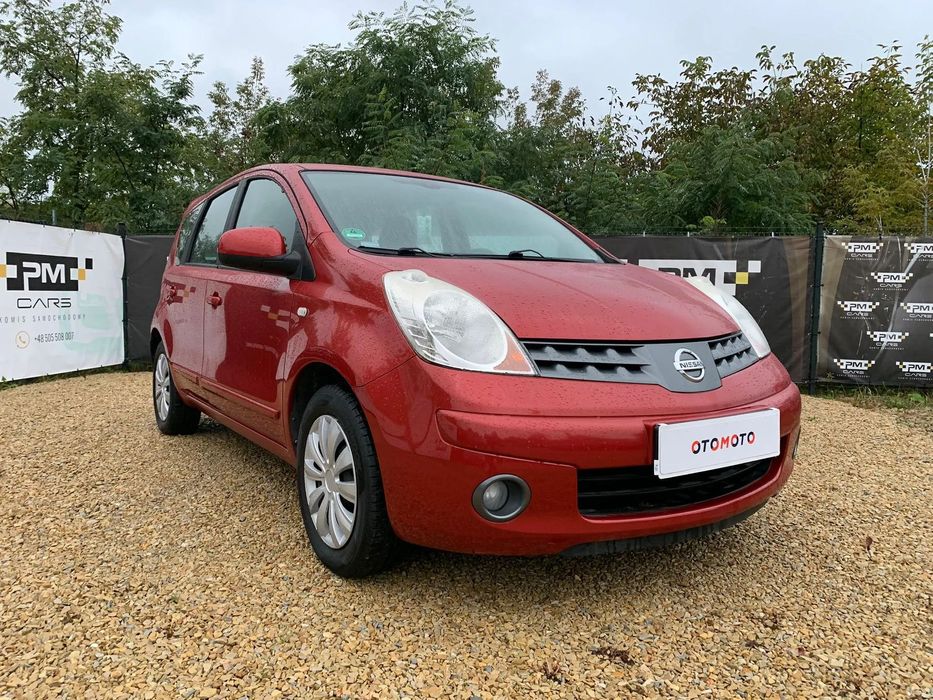 Nissan Note NOTE 1.6 PB w doskonałym stanie bez RDZY cały w oryginalnym lakierze