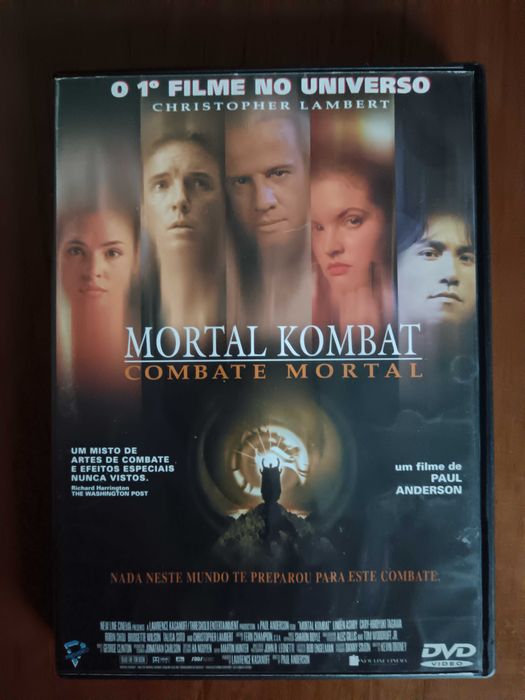 filme dvd original - mortal kombat - combate mortal