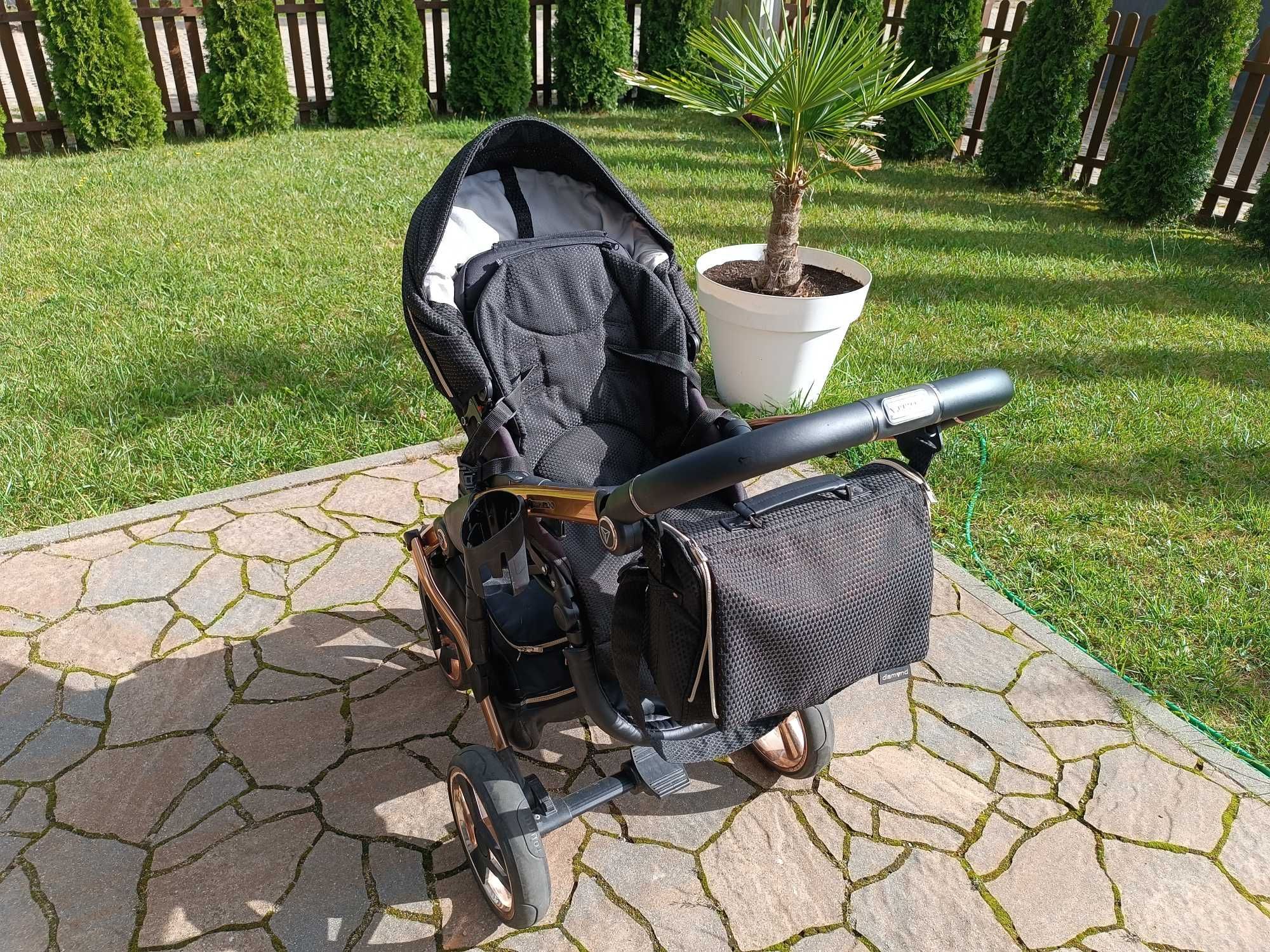 Wózek Junama Diamond Mirror Satin 2w1
