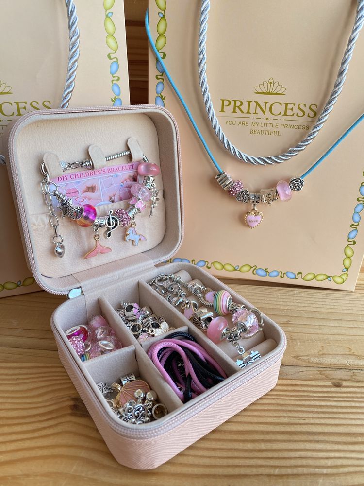 Набір для створення браслетів Пандора, Princess, детская бижутерия