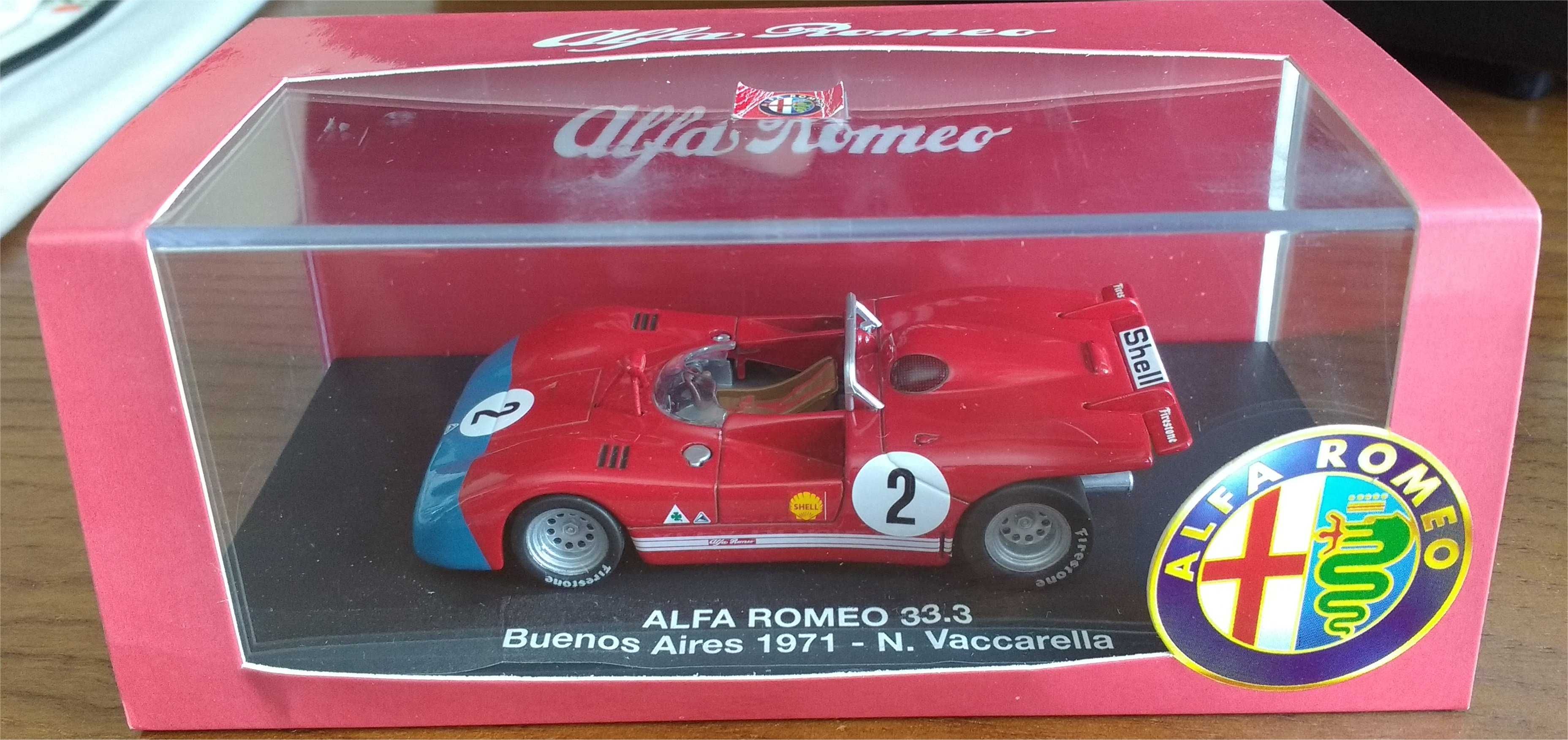 M4 - Alfa Romeo 33.3 - Buenos Aires 1971 - N. Vaccarella
