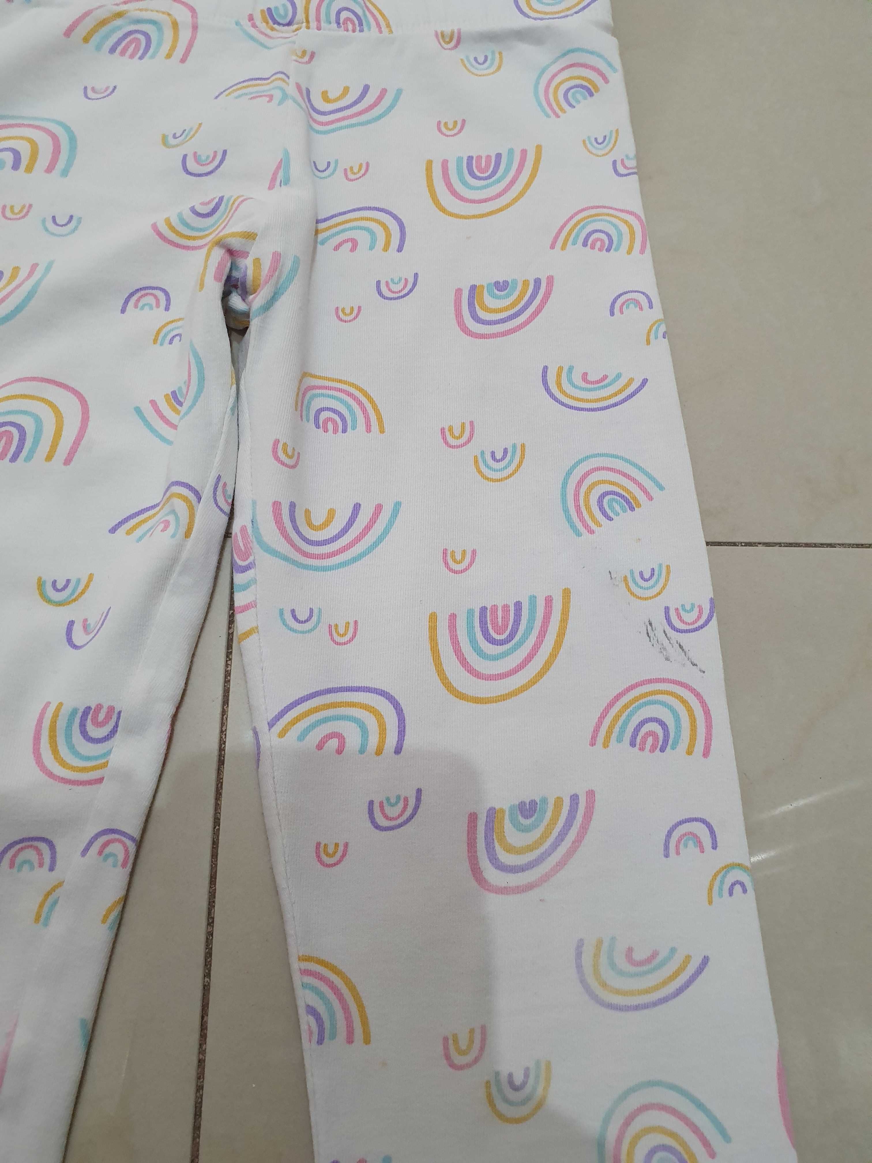 Nutmeg legginsy dla dziewczynki rozmiar 104/110