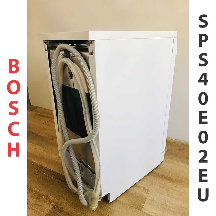 Посудомийна машина BOSCH SPS40E02EU | 45 см | Клас А | Окремостояча