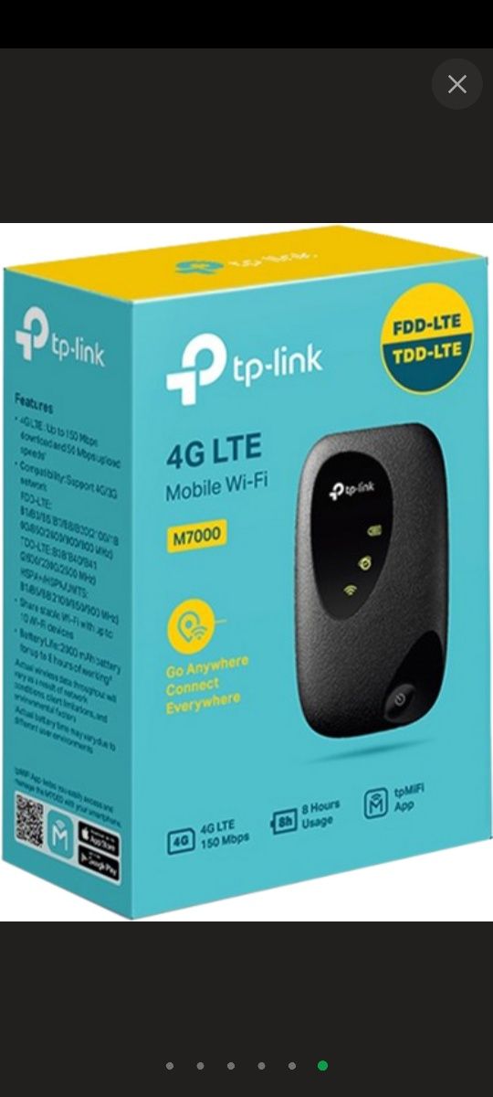 4G Wi-Fi-роутер TP-LINK M7000