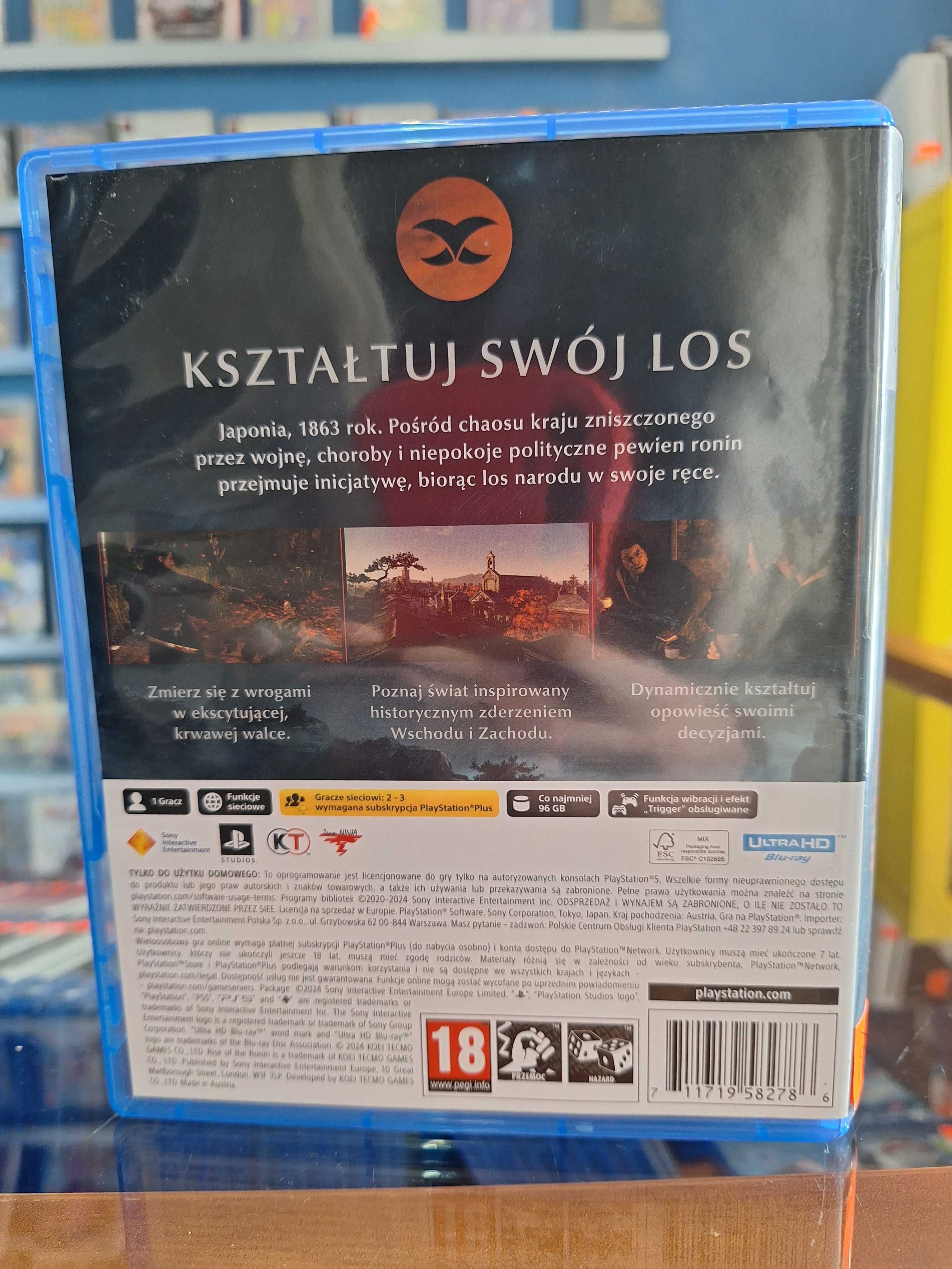 Rise of the Ronin PS5, BDB, CentrumGrania