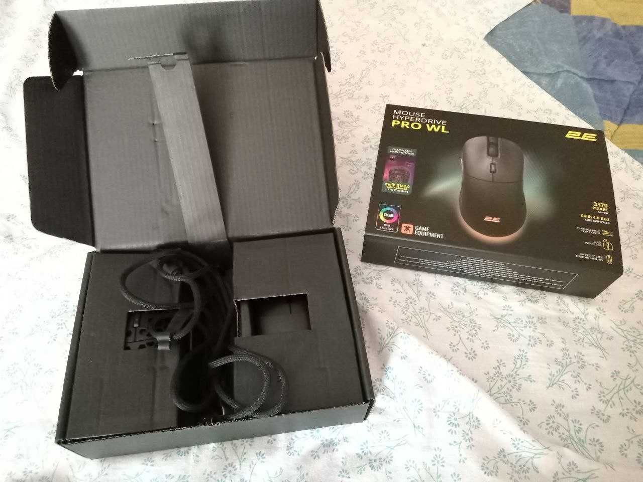 Миша 2E Gaming HyperDrive Pro RGB Wireless