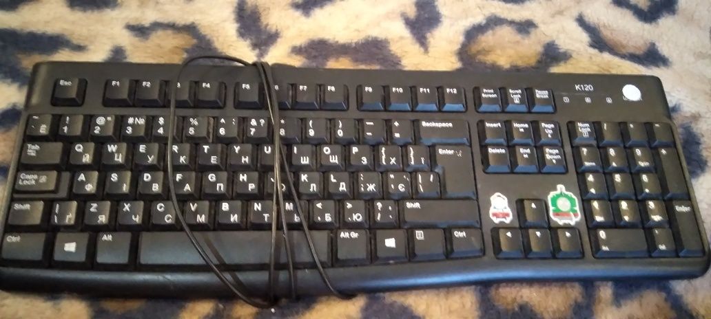 Клавиатура Logitech Keyboard K120 Black