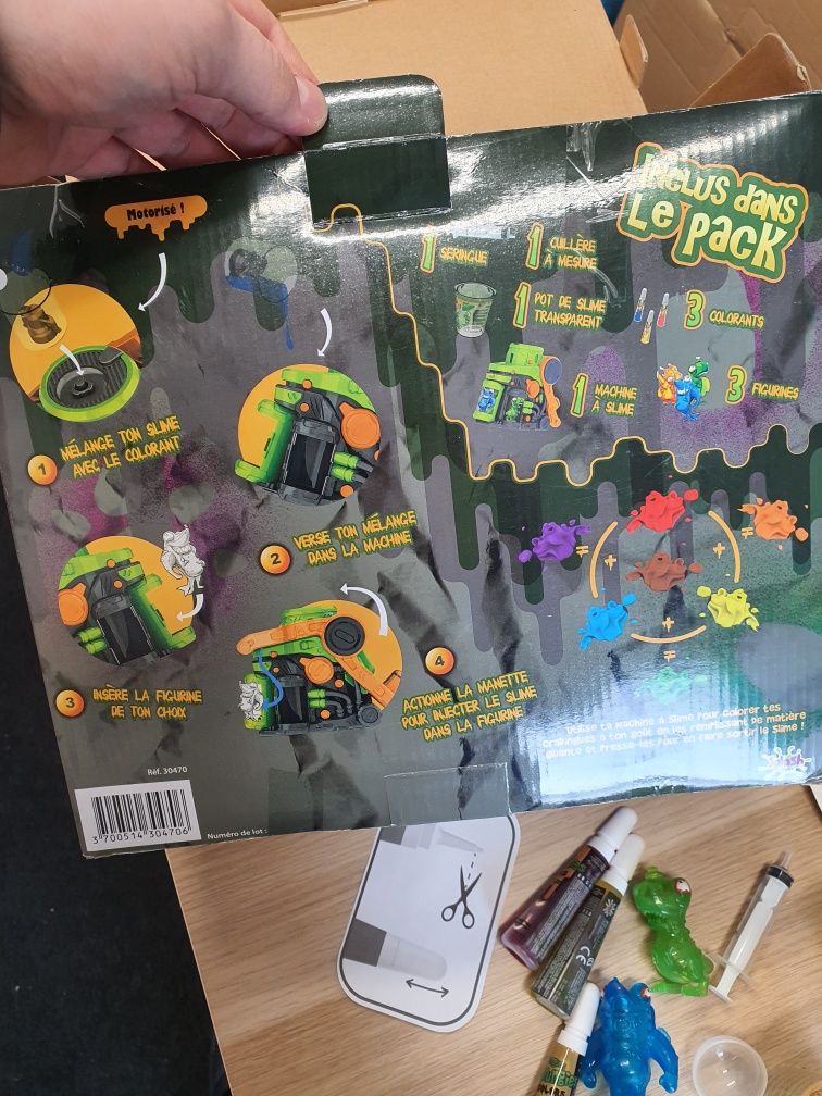 Maszyna do robienia slime Les Cradingues Splash – zabawa dla dzieci!