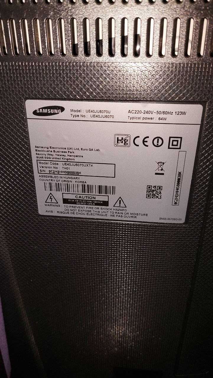 Телевізор, Samsung, smart tv,  Led, 4k