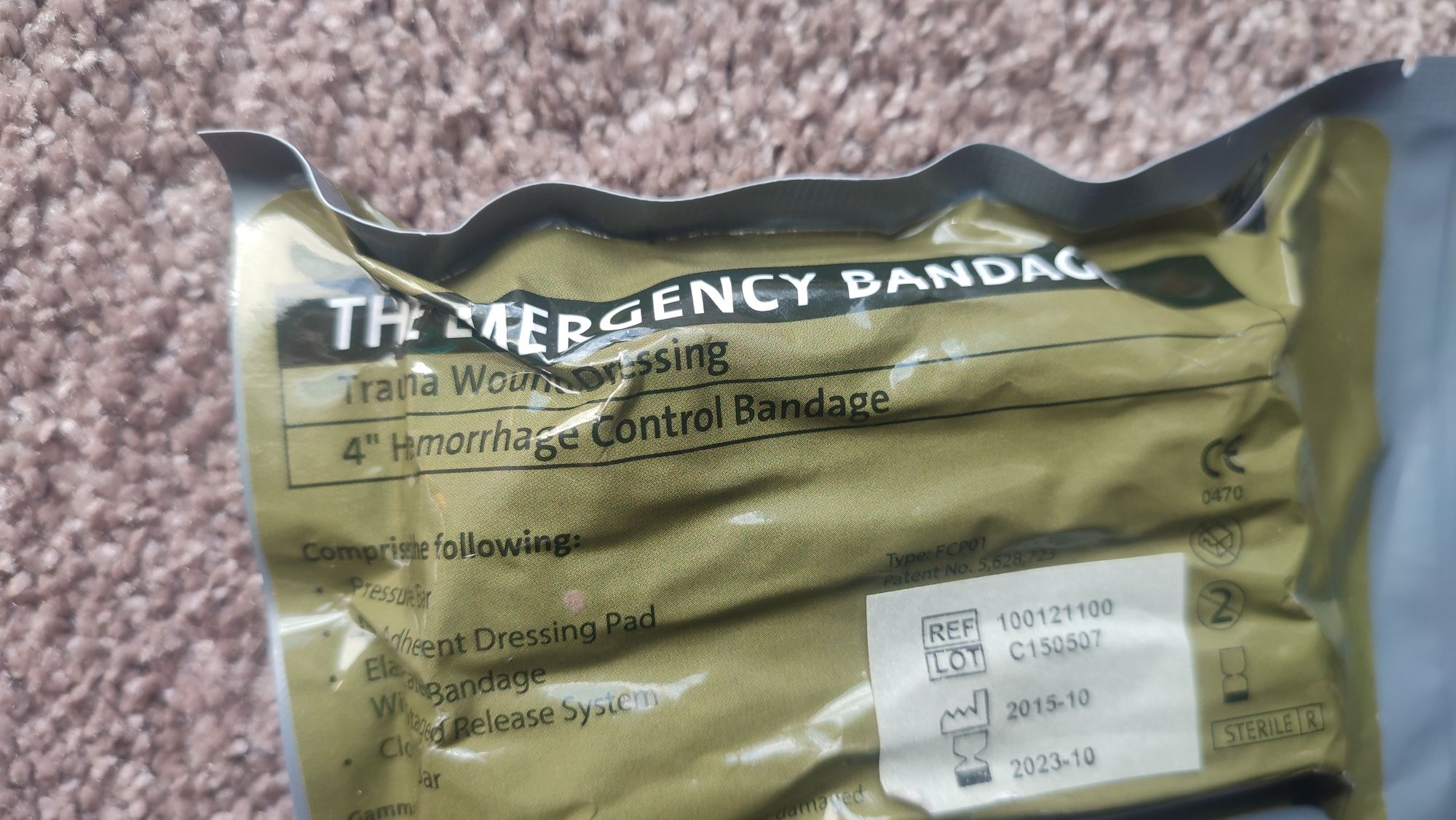 Israeli Emergency Bandage 4" bandaż izraelski