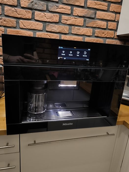 Ekspres do kawy do zabudowy MIELE CVA 7845 Obsidian black