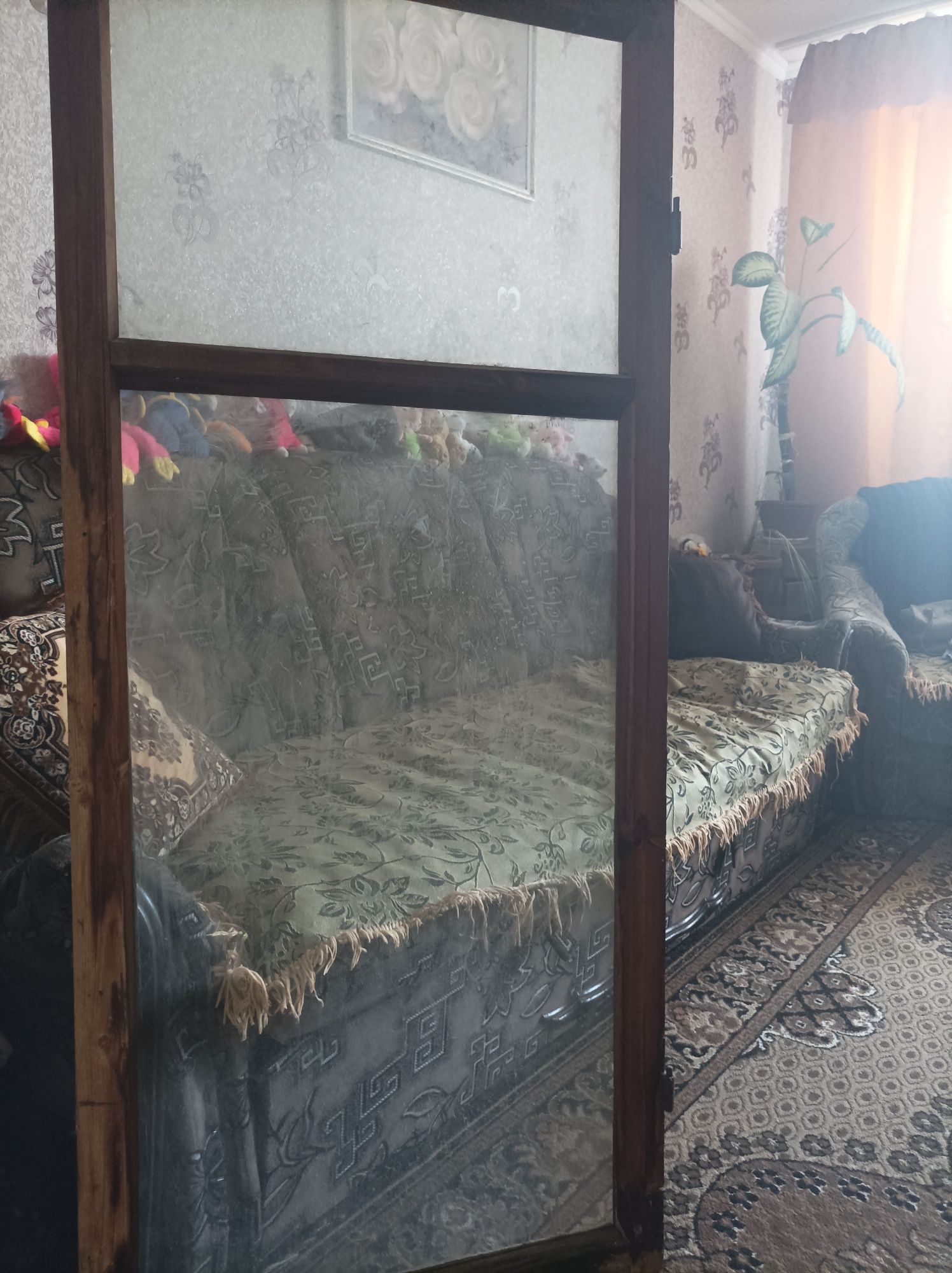 Балконная рама в хорошем состоянии