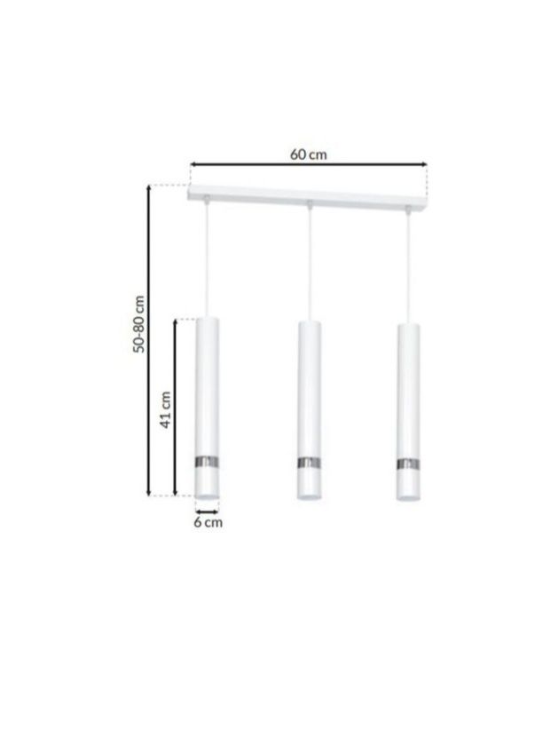 Lampy białe 2 szt
