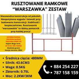 Wypożyczalnia „Zrób to sam” rusztowania warszawka zestaw wypożycz