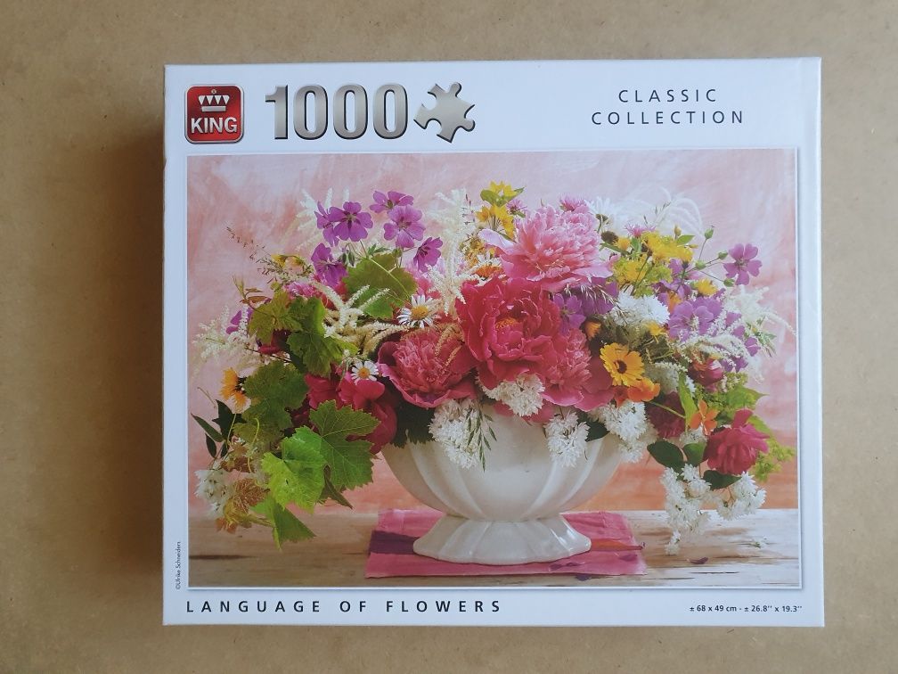 Puzzle King 1000 "Language of flowers"