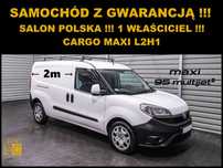 Fiat DOBLO CARGO MAXI L2H1  CARGO MAXI L2 H1 + Salon POLSKA  + SERWIS + 1 Właściciel !!!