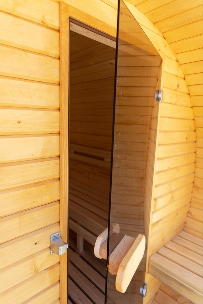 Sauna ogrodowa kompletna z piecem