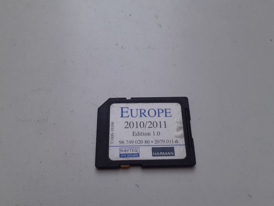 Karta SD NAVTEQ Navigacja