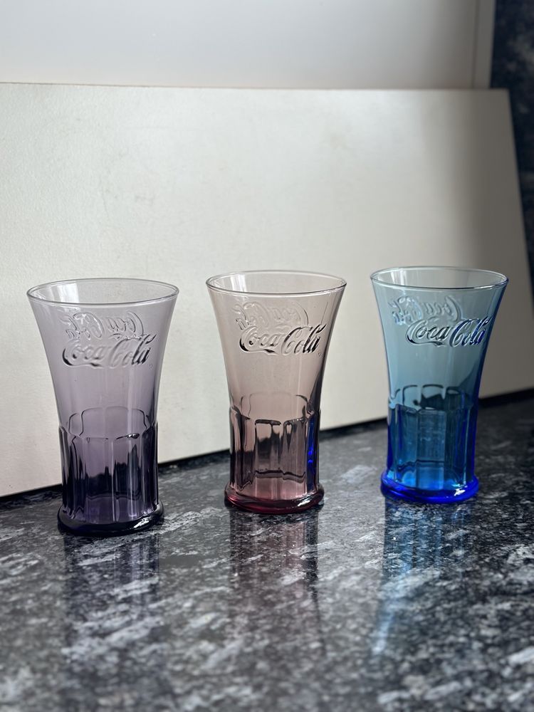 Copos coleções McDonalds com Coca-Cola
