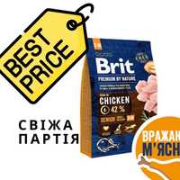 Корм для собак Brit Premium Dog Senior S + M