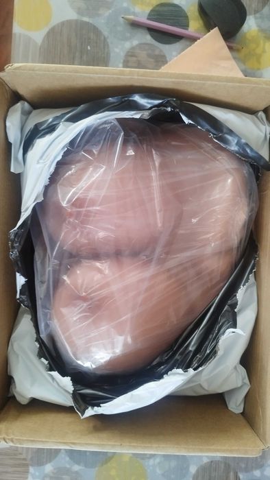 Силиконовая накладная грудь ЧАШКА Д СИЛИКОН наполнитель 4 размер