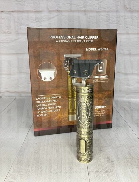 Тример Машинка для стрижки триммер для волос есть опт съемный аккум