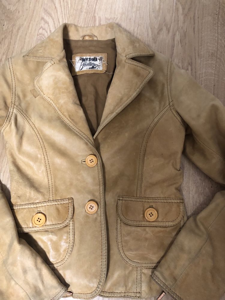 Kurtka skorzana marynarka rozm xs/34 Bershka