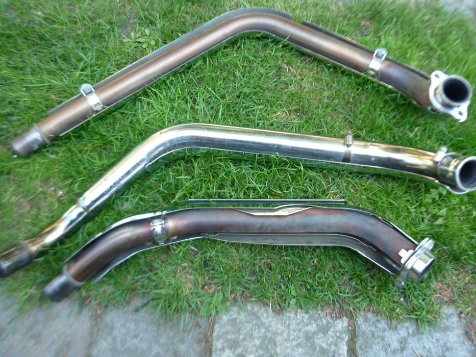 Układ wydechowy(portki z kolankiem)Yamaha XVS-1300 midnigh-star 09r