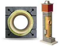 Komin systemowy Ceramiczny 4m K Fi 180 BKU Wysyłka Gratis