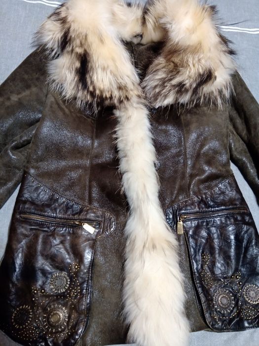 Дублёнка натуральная размер L