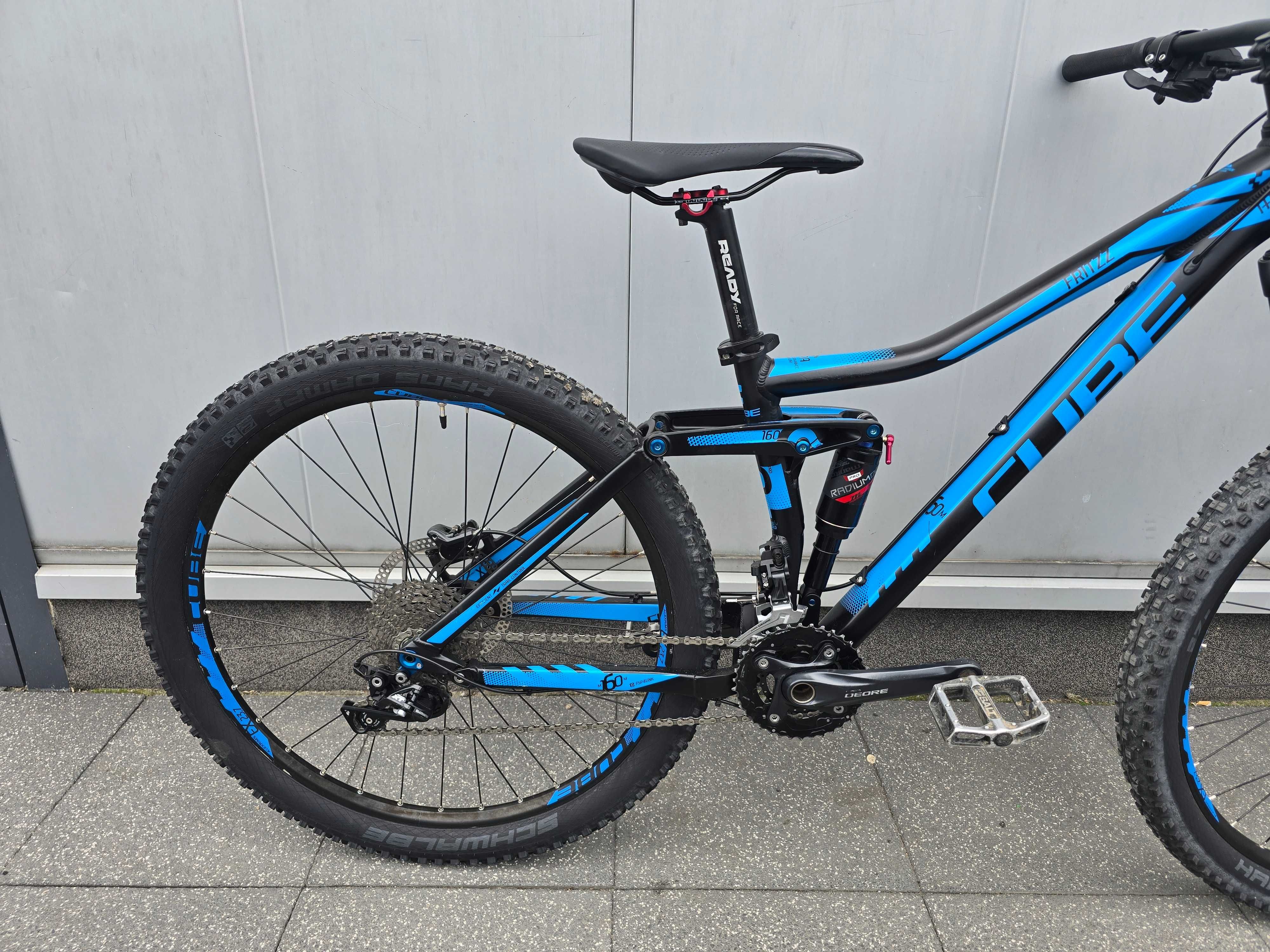 CUBE FRITZZ 160 HPA Rower enduro 160 mm 27,5 S 16 cali 40 cm MTB FULL