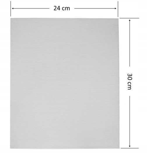 12x PŁÓTNO MALARSKIE 24X30 CM Panel Tablica Malarska do Malowania